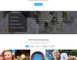 #13 for Create Website Design for a Party Hire Business af rammiprg
