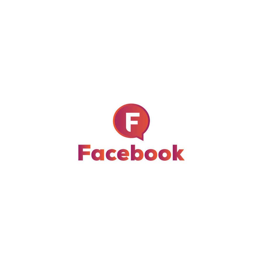 Entri Kontes #756 untuk                                                Create a better version of Facebook's new logo
                                            