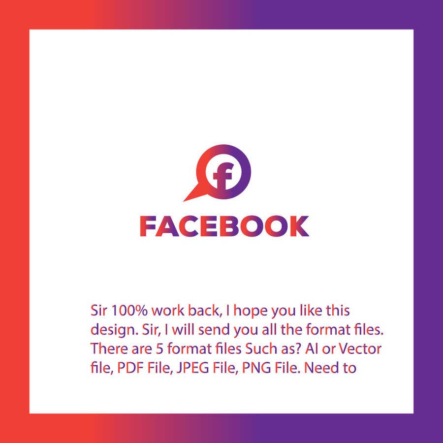 Zgłoszenie konkursowe o numerze #885 do konkursu o nazwie                                                 Create a better version of Facebook's new logo
                                            