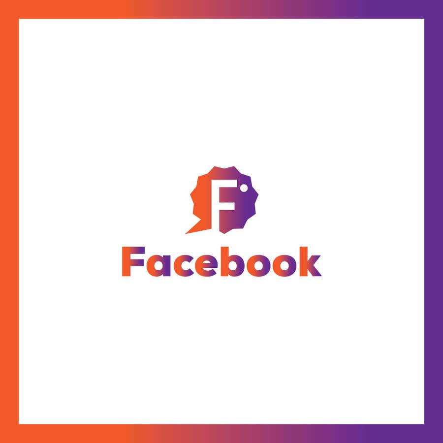 Tävlingsbidrag #1170 för                                                 Create a better version of Facebook's new logo
                                            