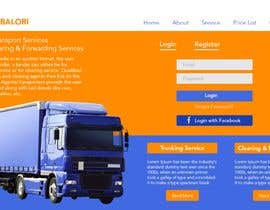 #12 for DESIGN A CLEAN UI AND MOCKUP FOR A LOGISTICS WEB APPLICATION by arifjiashan