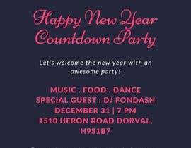 #35 for I WANT A NEW YEAR PARTY FLYER by FinazRahman97