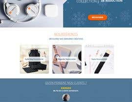 EmmanuelThomas1님에 의한 E-commerce homepage webdesign을(를) 위한 #81