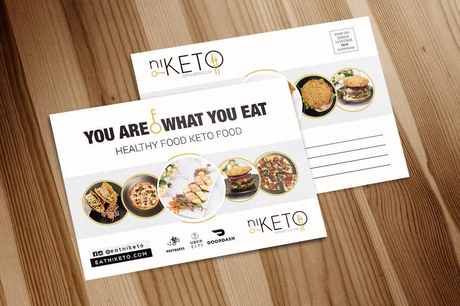 Participación en el concurso Nro.68 para                                                 create postcard flyer for new restaurant
                                            