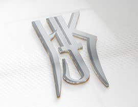 nº 65 pour Make a 3D looking logo of HjK par sharifislamdz 
