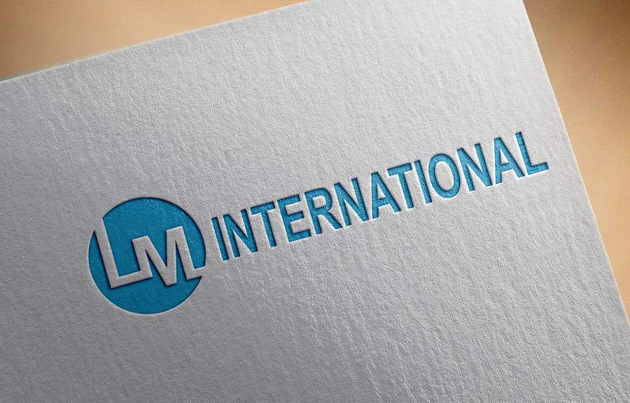 Entri Kontes #80 untuk                                                Logo design for LM International an aerospace defense woman owned company
                                            