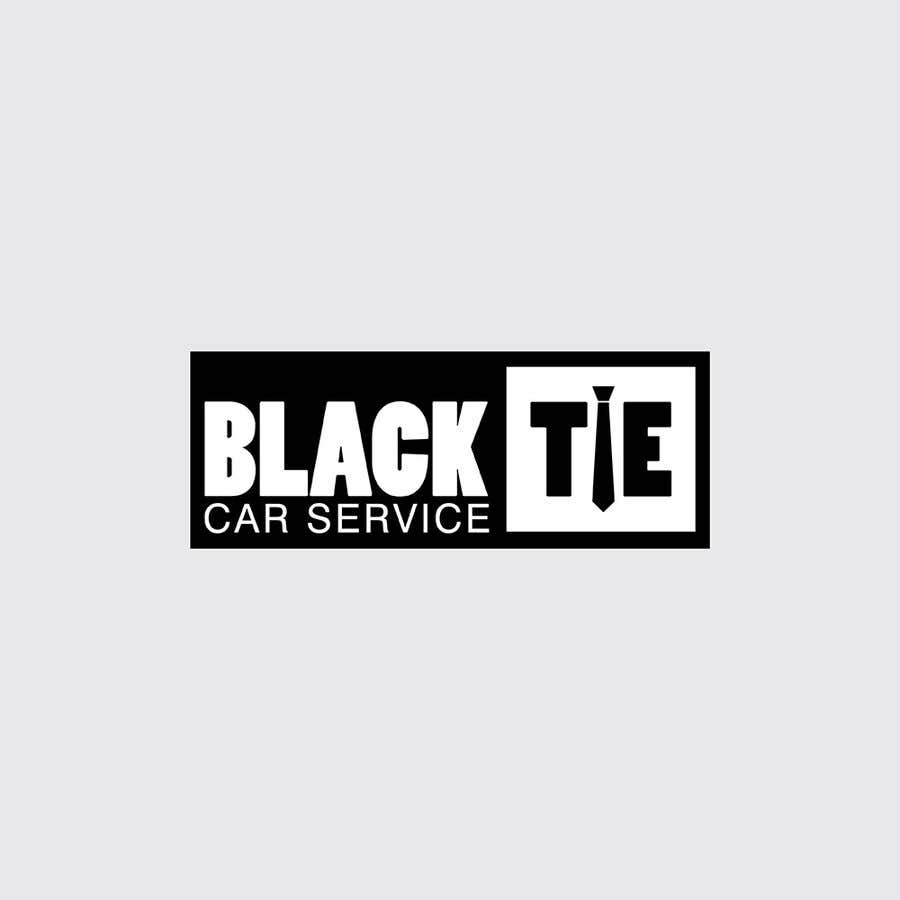 Contest Entry #10 for                                                 I would like my current logo re-designed. I want to keep the tie but just want something to look better and more professional. Preferably black and white. We are a black car service
                                            