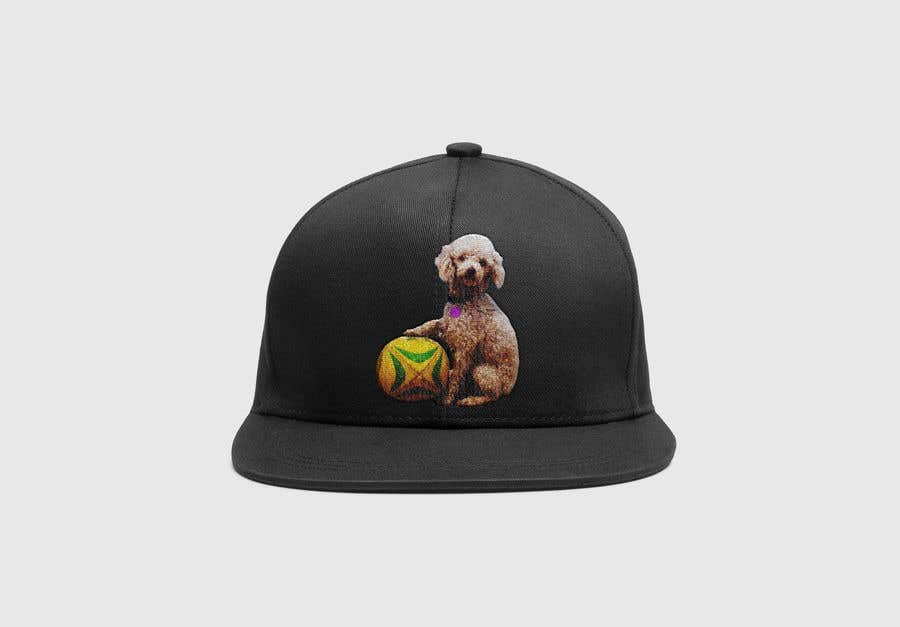 Entri Kontes #36 untuk                                                I need a logo of a photo of a dog for embroidered hat
                                            