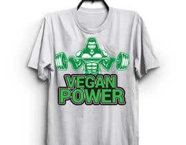 #85 para T-Shirt Design for Vegan brand por sharifh54