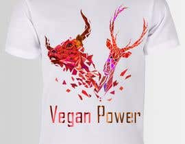 #98 για T-Shirt Design for Vegan brand από marioshokrysanad