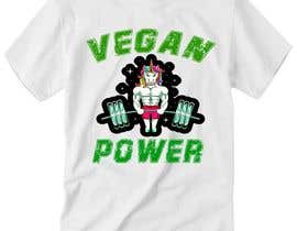 #82 para T-Shirt Design for Vegan brand por designermamun57