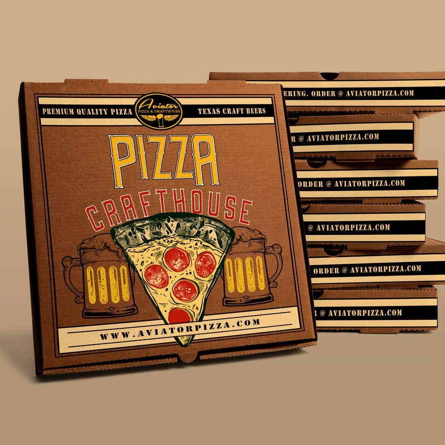 Penyertaan Peraduan #13 untuk                                                 Pizza Box Design
                                            