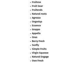 #283 για Need a brand name for 100% Organic Juice από alberthot62
