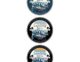 #76 para Create a high quality design for a packaging label to be used on fishing bait. Use a fishing hook, shrimp, the company name etc to create a quality label that can be used across a variety of various fishing baits that we sell. de mirandalengo