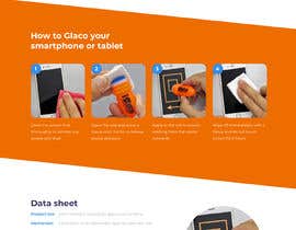 #10 for Design a landing page to sell one product: oleophobic touchscreen coating by frankenddev