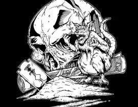 #86 para Illustrate a Skull or Scary Creature de Rotzilla