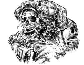 #93 ， Illustrate a Skull or Scary Creature 来自 adibfaesol