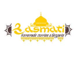 Nro 19 kilpailuun I need a logo designed for my new indian restaurant name “Basmati” and in small below the name “homemade curries &amp; biryanis” käyttäjältä Ahababzarif