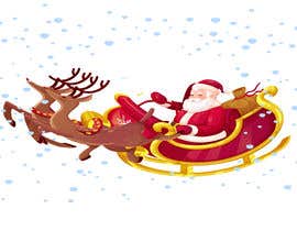 #14 za Semi realistic drawing needed | Drawing of santa with reindeer sleigh od roberto333