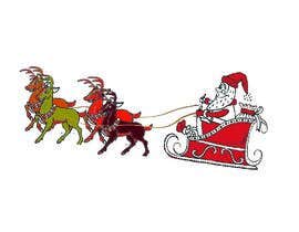 #30 za Semi realistic drawing needed | Drawing of santa with reindeer sleigh od Atiquldodul
