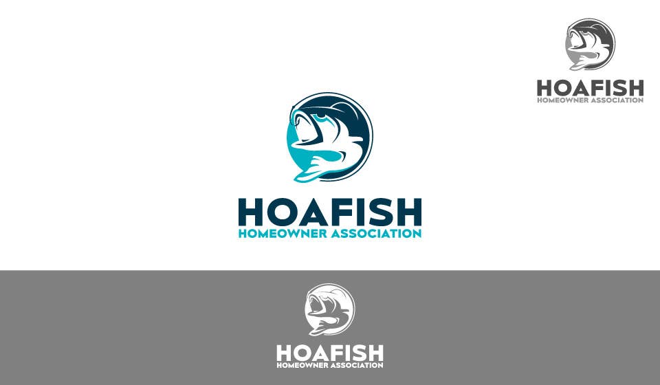 Kilpailutyö #48 kilpailussa                                                 Design a Logo for HOAfish
                                            