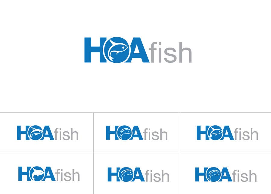 Kilpailutyö #52 kilpailussa                                                 Design a Logo for HOAfish
                                            