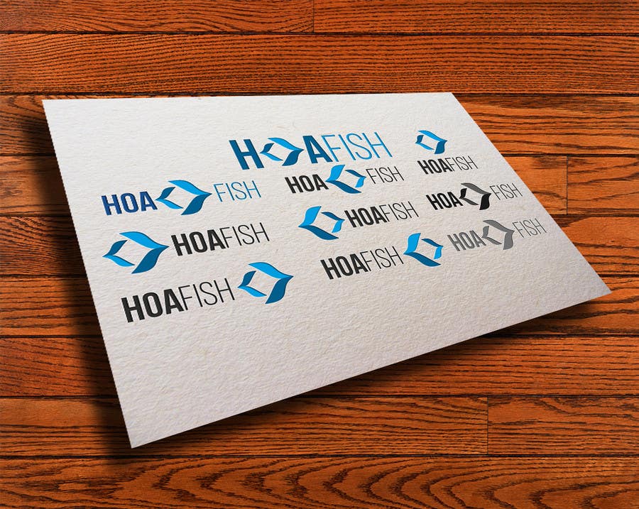 Kilpailutyö #33 kilpailussa                                                 Design a Logo for HOAfish
                                            