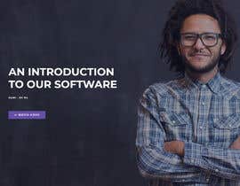 #4 untuk Wordpress Website for a startup software company - Submit mock up of home page, how long it will take you and your price to complete the entire website. oleh ngonzalz