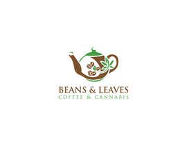 #208 pentru Logo Design - Beans &amp; Leaves - Coffee &amp; Cannabis de către ZakirHossenD