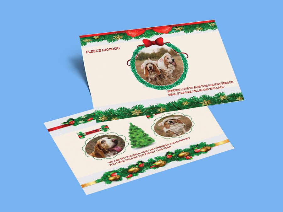 Tävlingsbidrag #27 för                                                 Christmas Card Design (Front and Back)
                                            