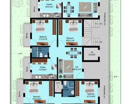 #30 za Create an attractive floor plan for brochure od Ortimi2020