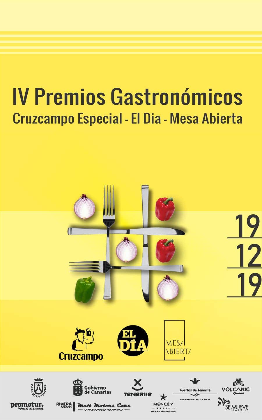 Bài tham dự cuộc thi #32 cho                                                 DISEÑO DE CARTEL PREMIOS GASTRONÓMICOS
                                            