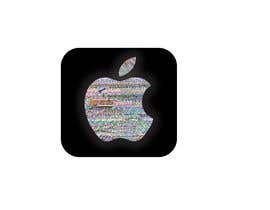 #7 para A shinny bubble type Apple Icon button de fernandezkarl