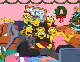 #28 untuk Turn my family into The Simpsons cartoon characters oleh zuyanhnguyen