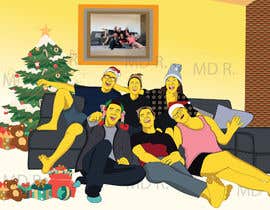 #15 untuk Turn my family into The Simpsons cartoon characters oleh Shanto00akash