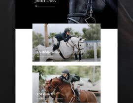 #22 Web(shop) design for a equestrian sport photographer (only the design) részére AlexKar777 által