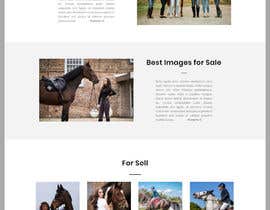 #11 for Web(shop) design for a equestrian sport photographer (only the design) by sharifkaiser
