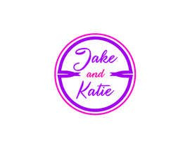#62 for I need a wedding logo designed.  The names are Jake and Katie and the wedding date is June 6, 2020.  The wedding colors are light pink and light gray. by luphy