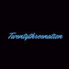 DesignerAasi tarafından I need ‘Twentythreenation ‘ in these colours I just posted to give yous a idea the logo in black in white is mine but I need it in the aqua blue with pink outlining için no 2