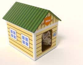 #55 cho 3D cat house design bởi Cobot