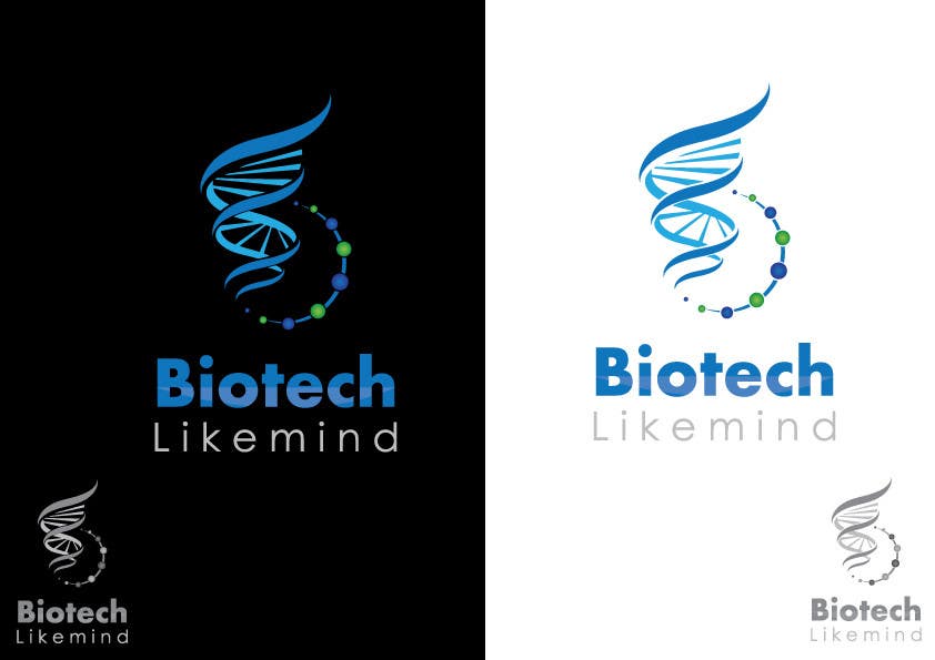 Kilpailutyö #122 kilpailussa                                                 Logo Design for BiotechLikemind
                                            
