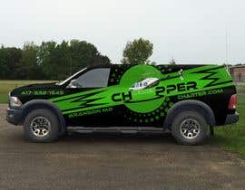 #81 untuk Helicopter AND Truck wrap design oleh reviewdesign