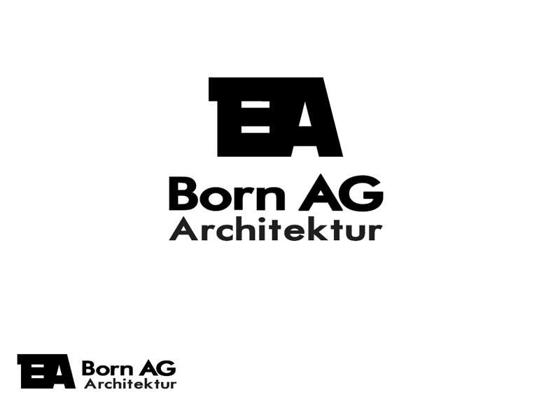 Bài tham dự cuộc thi #323 cho                                                 design logo for architectural firm (BORN AG)
                                            
