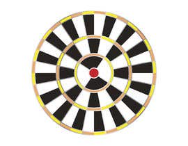 #7 for Create vector image of a custom dart board. by fahim366