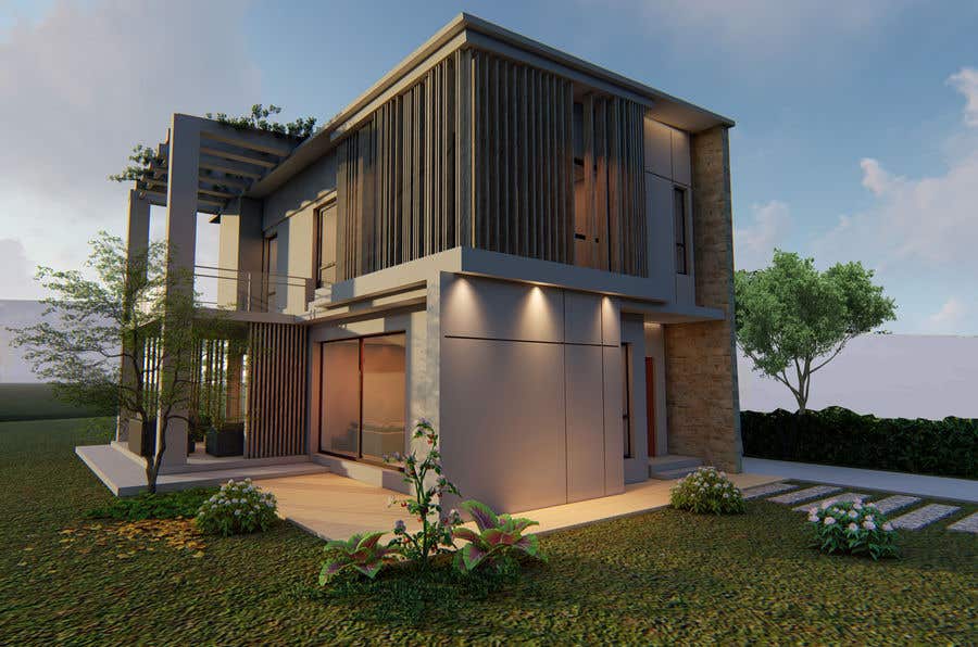 Wasilisho la Shindano #83 la                                                 House exterior design - Elevation plans
                                            
