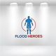 Contest Entry #32 thumbnail for                                                     Flood Heroes Logo
                                                