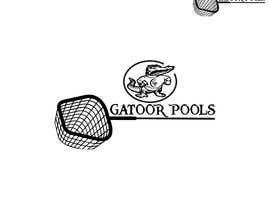 #40 for I need a logo and business card designed for my pool service company called gator pools, ideally I’d like the font with a cool cartoon gator with a t shirt on and a pool net or something better if anyone has a better idea. by shahinuralam551