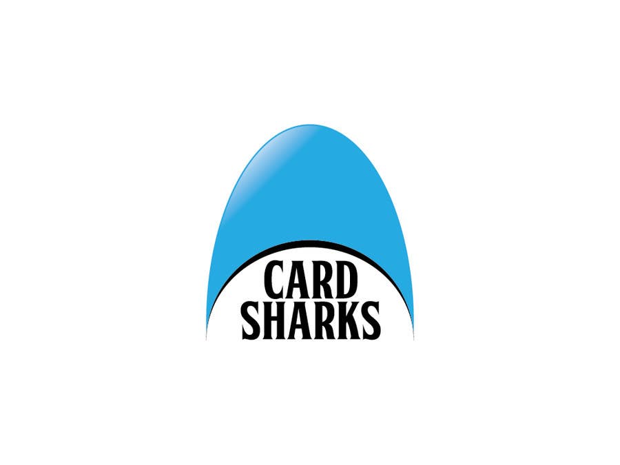 Kilpailutyö #112 kilpailussa                                                 Logo Design for our new sports card shop!  CARD SHARKS!
                                            
