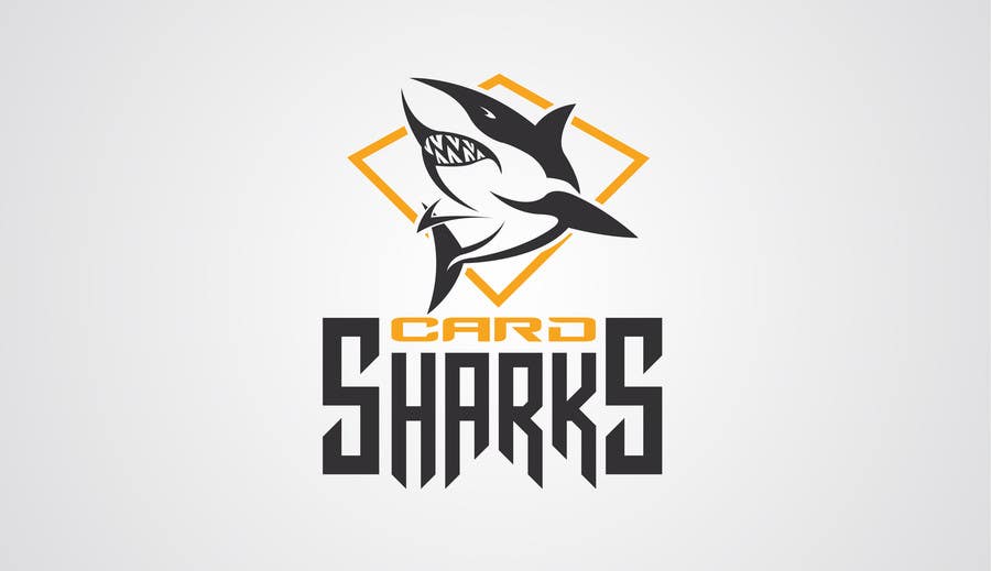 ผลงานการประกวด #36 สำหรับ                                                 Logo Design for our new sports card shop!  CARD SHARKS!
                                            