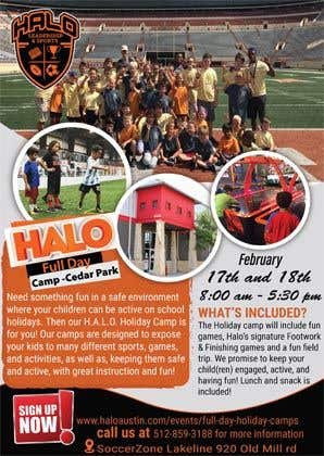 Participación en el concurso Nro.11 para                                                 HALO Cedar Park Holiday Camp
                                            